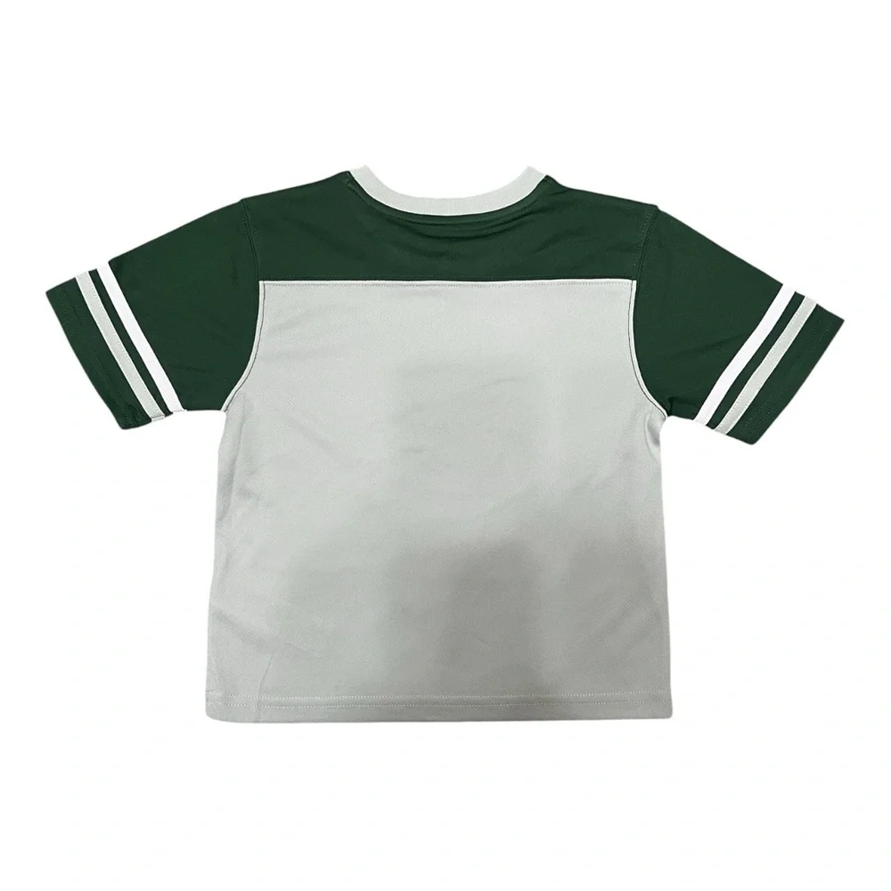 Toddler Michigan State Spartans piecrust promise striped V-neck T-shirt